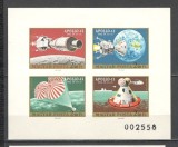 Ungaria.1970 Posta aeriana:Cosmonautica Apollo 13-Bl. ndt. XU.167