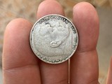 2 Reichsmark 1936 D - Germania Nazista - argint - an mai rar