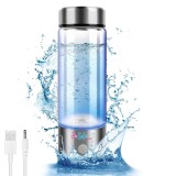 Cumpara ieftin Sticla Generator de Apa Hidrogenata/Ionizata Sofia CONCEPT&reg;, Portabila, Reincarcabila, 420 ml, Led, Hidrogen de Pana la 1300-1600 Ppb, Silver