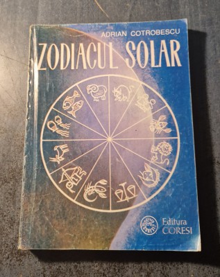 Zodiacul solar Adrian Cotrobescu foto