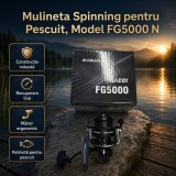 Mulineta Spinning pentru Pescuit, Model FG5000 N