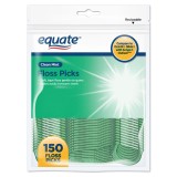 Set Ata Dentara, Equate, Clean Mint Floss Picks, Tip Scobitoare, Curatare Rapida, Cerata cu Alunecar