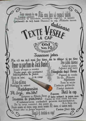 TEXTE DUBIOASE LA CAP. OLD NO.10-JENNESSEE JOKES-244736 foto