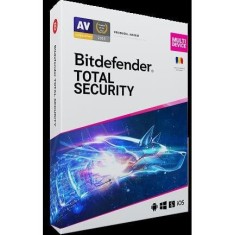 Licenta retail Total Security - protectie anti-malware completa pentru Windows, macOS, iOS si Android, valabila pentru 1 an, 10 dispozitive, new