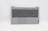 Carcasa superioara cu tastatura palmrest Laptop, Lenovo, IdeaPad 5-15ARE05 Type 81YQ, 5CB0X56301, AM1K7000D00, Platinum Grey, layout US