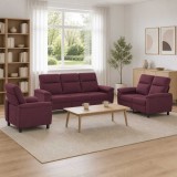 Set de canapea 3 pcs Violet Tesatura