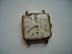 Ceas mecanic sovietic Zaria 22 rubine, defect, cheita blocata