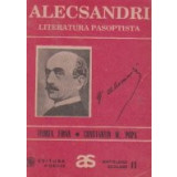 Alecsandri - Literatura pasoptista (Antologie comentata)