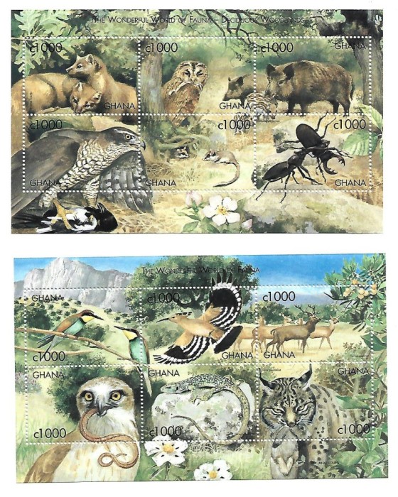 ghana animale mnh