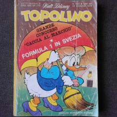 REVISTA TOPOLINO NR, 1177/1978, REVISTA CU BENZI DESENATE, PENTRU COPII (TEXT IN LIMBA ITALIANA)
