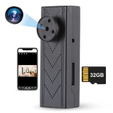Nasture cu Camera Spion iUni IP131, Wi-Fi, 4K, Card Micro SD 32GB