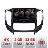 Navigatie Mitsubishi L200 2014-2020 5230-1094 Android Ecran 720P Quad Core 2+32 carplay android auto v1 CarStore Technology