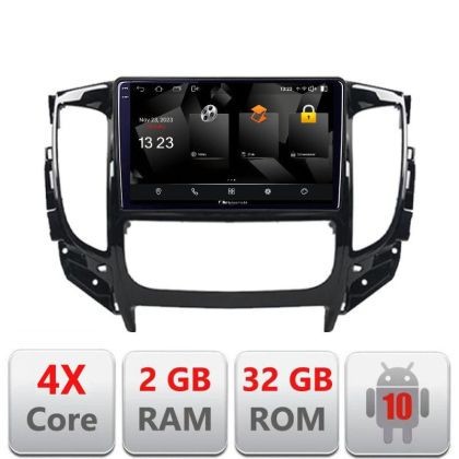 Navigatie Mitsubishi L200 2014-2020 5230-1094 Android Ecran 720P Quad Core 2+32 carplay android auto v1 CarStore Technology