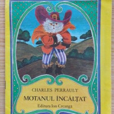 Motanul incaltat- Charles Perrault IACOB DEZIDERIU (ilustratii)