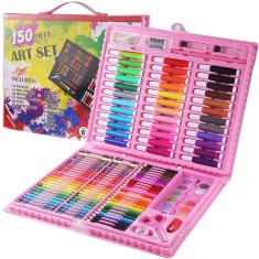 Set Pentru Desen cu 150 de Piese Non Toxice Art Set foto