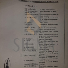 SCOALA SECUNDARA, REVISTA PENTRU PROGRESUL PEDAGOGIC SI TEHNIC AL CARTII DE SCOALA, Septembrie 1935, Craiova