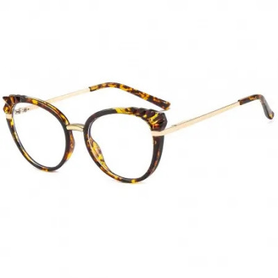 Ochelari Protectie Calculator Lumina Albastra TRMetal (F5020-LRW) Leopard Brown foto