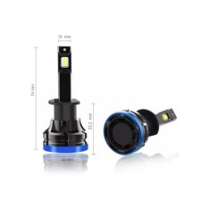 Set 2 leduri H1 Canbus, 6000k, 28W, luminozitate 6000 Lm, 12V-24V