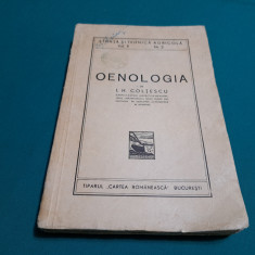 OENOLOGIA *VOL.II, NR. 2 / I.H. COLȚESCU/ 1943 *