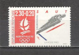 Franta.1990 Olimpiada de iarna ALBERTVILLE XF.581, Nestampilat