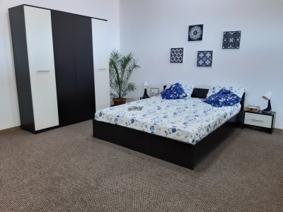 Dormitor Lorena wenge cu 2 noptier + dulap 4 usi foto