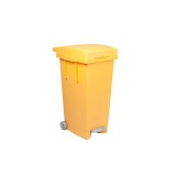 Pubela&nbsp;cu&nbsp;pedala,&nbsp;80&nbsp;litri,&nbsp;Big&nbsp;Tata,&nbsp;galbena, Casa Plastor