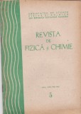 Revista De Fizica Si Chimie - Anul XXIV, Nr.:5 ,MAI 1987