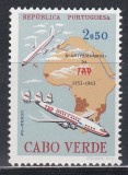 Capul Verde 1963 - A 10-a aniversare a companiei aeriene T.A.P., MNH