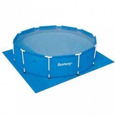 Bestway Pânză de sol pentru piscină Flowclear, 396 x 396 cm