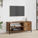 vidaXL Cabinet TV cu raft Lemn vechi 100 x 40 x 45 cm Lemn compozit