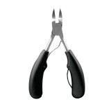 Cleste Pedichiura Profesional JustZEN Inox Negru pentru Unghii Incarnate si Groase
