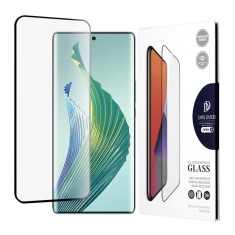 Folie sticla securizata compatibila cu honor magic 5 lite, htpmag dd, 9d, full glue, negru foto