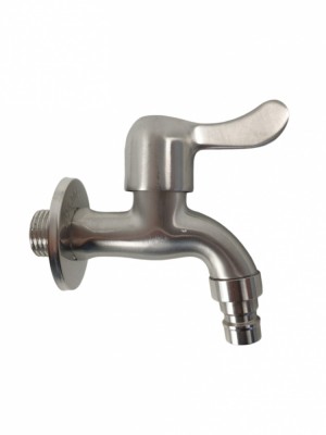 Baterie lavoar apa rece MIXXUS BIB-02 din otel inoxidabil, Monocomanda, Racorduri incluse Innovative ReliableTools foto