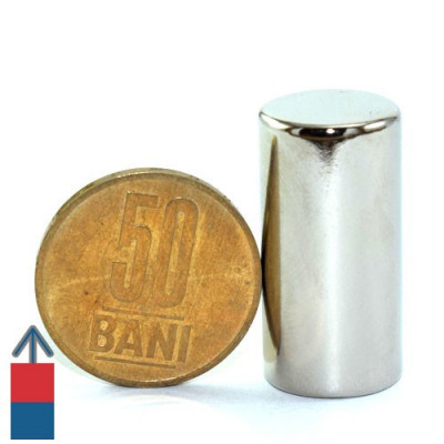 Magnet neodim cilindru 15 x 30 mm foto
