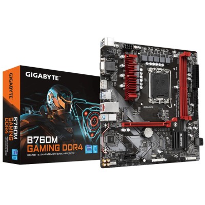 MB GIGABYTE B760M GAMING LGA1700 DDR4 foto