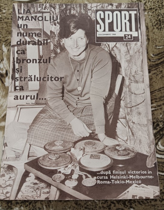 myh 110 - Revista SPORT - nr 24/decembrie 1968