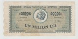 bnk bn Romania 1000000 lei 1947