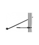 Bride plastic negru 3.5x150mm de interior-exterior 100buc Goobay