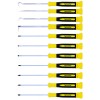 Set Surubelnite Precizie TOPMASTER 12 buc, Cr-V, Varf Magnetic, 75mm