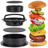 Presa pentru hamburgeri si chiftele din plastic, 12,5 cm Handy KitchenServ