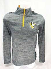 Pittsburgh Penguins hanorac de bărbați Quarter Zip - XL