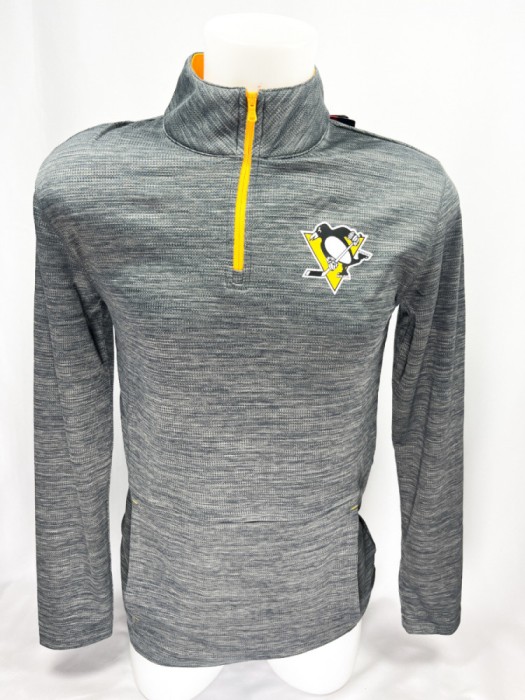 Pittsburgh Penguins hanorac de bărbați Quarter Zip - L