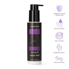 Ulei de Masaj cu Efect de Incalzire, Oils of Pleasure, Fructe de Padure, 120 ml