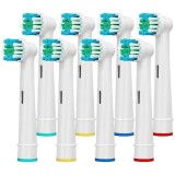 Cumpara ieftin Set 8 capete de periuta compatibil cu Oral B/Braun