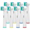 Set 8 capete de periuta compatibil cu Oral B/Braun