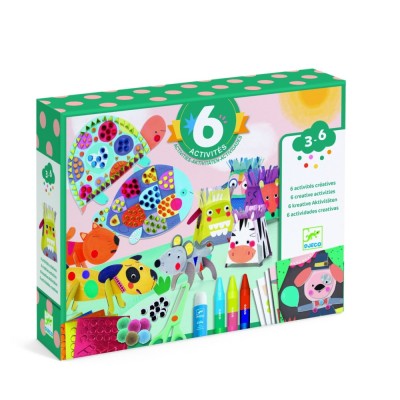Joc creativ Casa animalelor Djeco foto