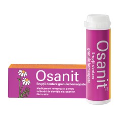 Tratament Homeopat, Osanit, Granule, pentru Calmare Dureri Dinti Bebelusi, Fara Zahar, pentru Erupti