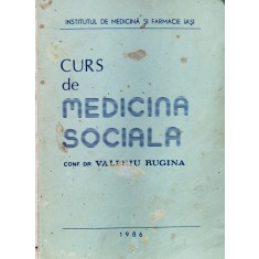 Curs De Medicina Sociala - V. Rugina , F282