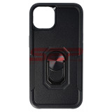 Toc TPU+PC Shockproof Ring Case Apple iPhone 13 Black