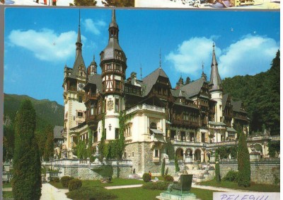 CPI B 12283 CARTE POSTALA - SINAIA. CASTELUL MUZEU PELES foto